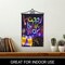 G128 Combo Pack Garden Flag Hanger 14IN & Garden Flag Happy New Year Fireworks and Champagne 12x18IN Printed 150D Polyester
